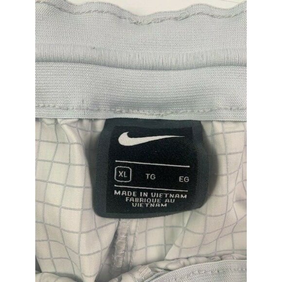 NIKE Mens Elastic Waist Drawstring Mens Shorts Size XL Light Gray - Picture 2 of 6